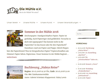 Tablet Screenshot of diemuehle.de